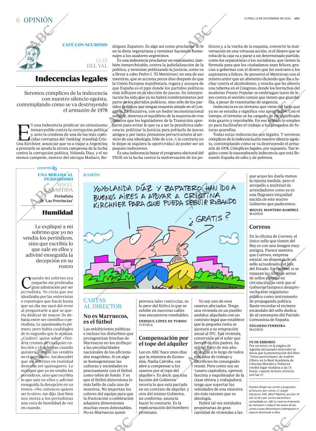 ABC MADRID 12-12-2022 página 6