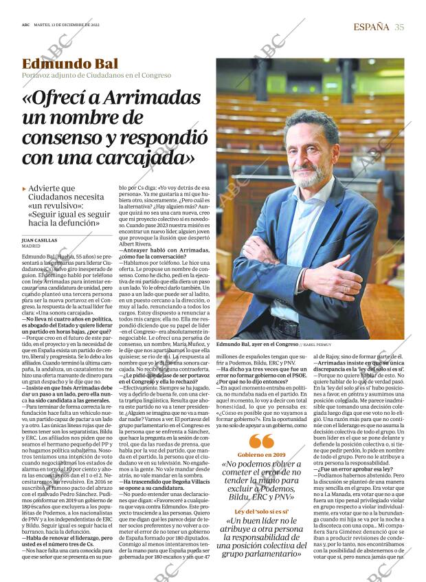 ABC CORDOBA 13-12-2022 página 35