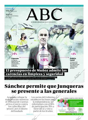 ABC SEVILLA 13-12-2022 página 1