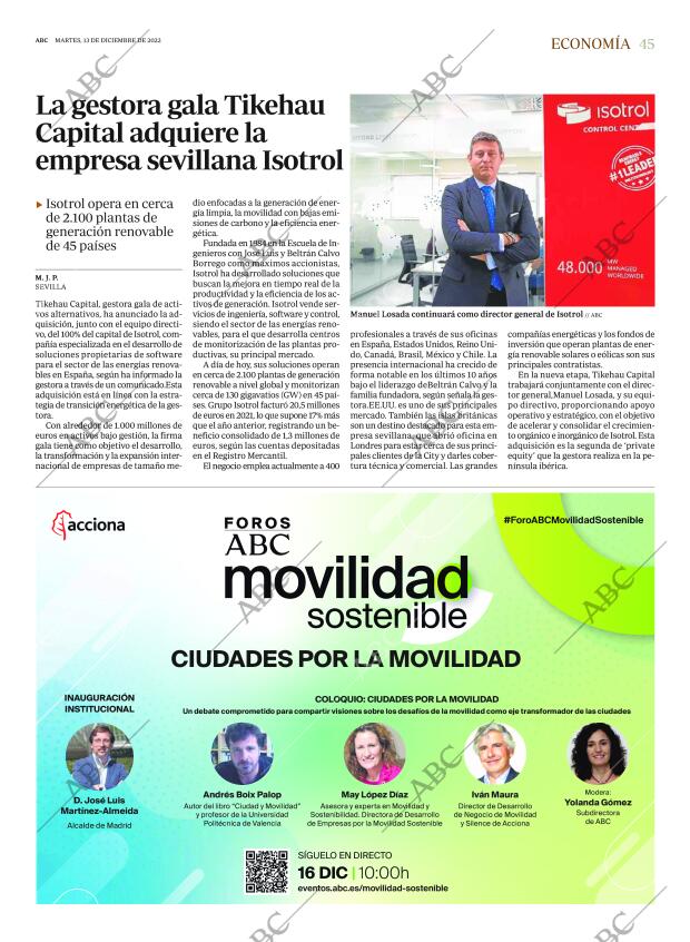 ABC SEVILLA 13-12-2022 página 45