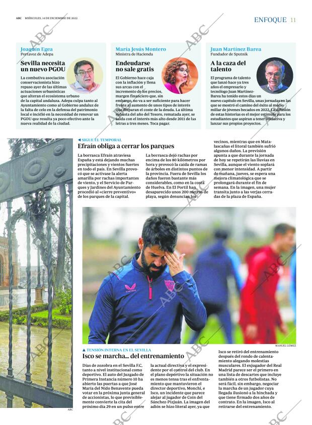 ABC SEVILLA 14-12-2022 página 11