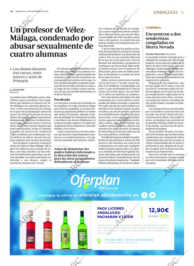 ABC SEVILLA 14-12-2022 página 31