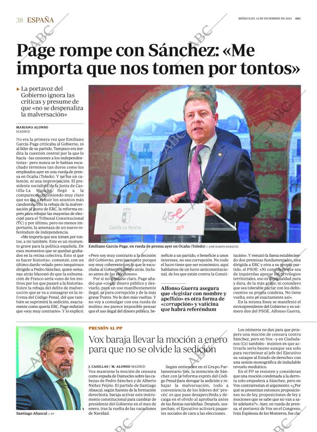 ABC SEVILLA 14-12-2022 página 38