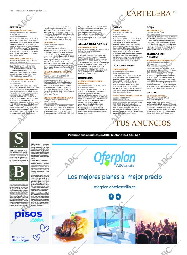 ABC SEVILLA 14-12-2022 página 63