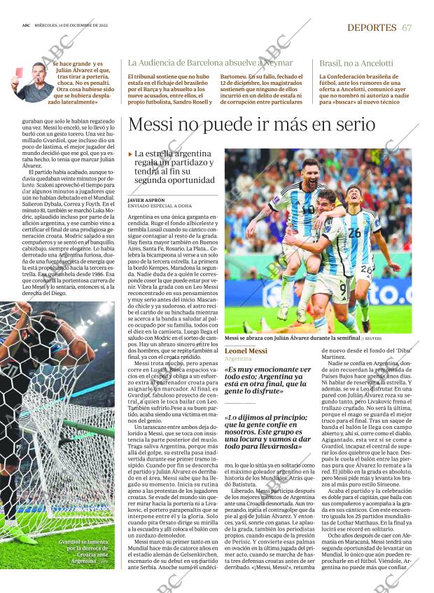 ABC SEVILLA 14-12-2022 página 67