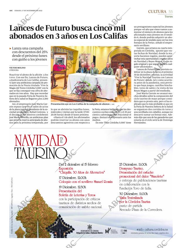 ABC CORDOBA 17-12-2022 página 55
