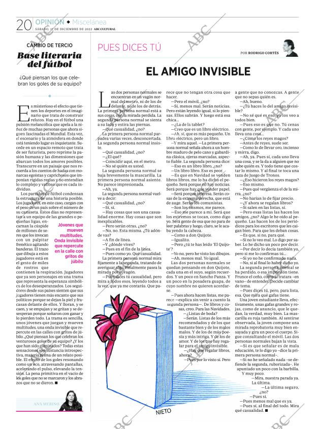 CULTURAL MADRID 17-12-2022 página 20
