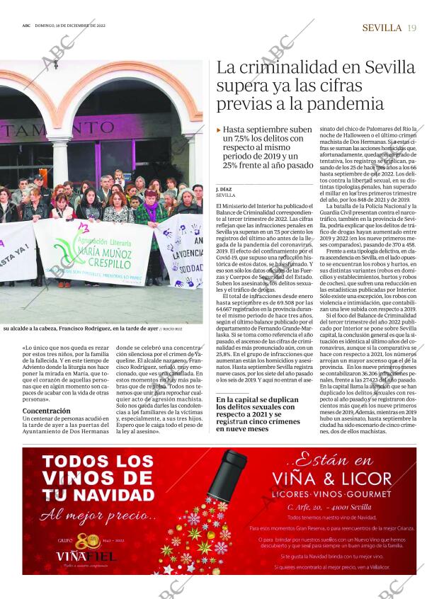 ABC SEVILLA 18-12-2022 página 19