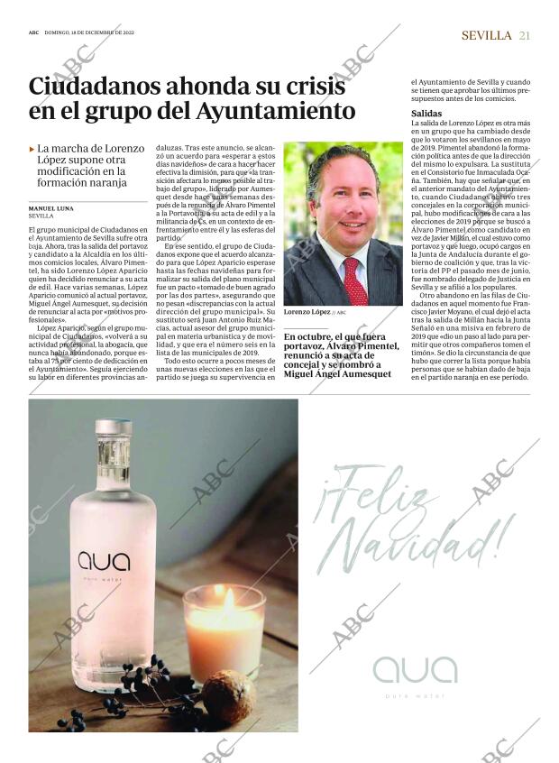 ABC SEVILLA 18-12-2022 página 21