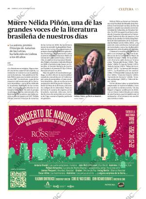 ABC SEVILLA 18-12-2022 página 65