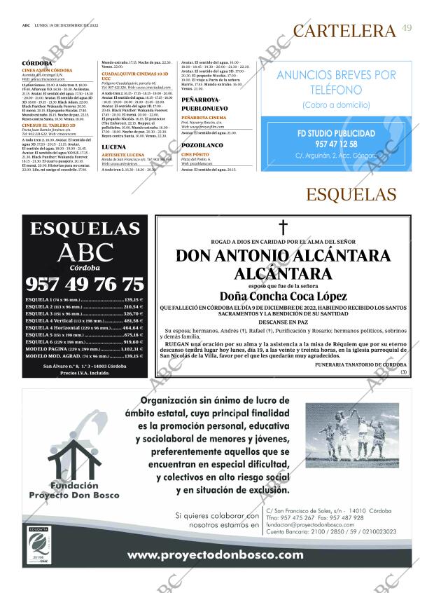 ABC CORDOBA 19-12-2022 página 49