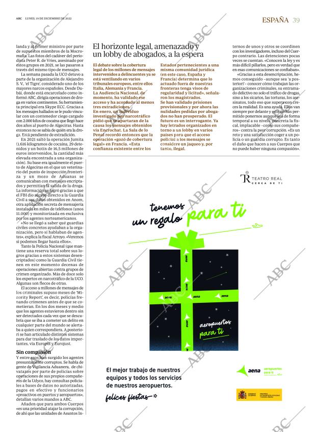 ABC SEVILLA 19-12-2022 página 39
