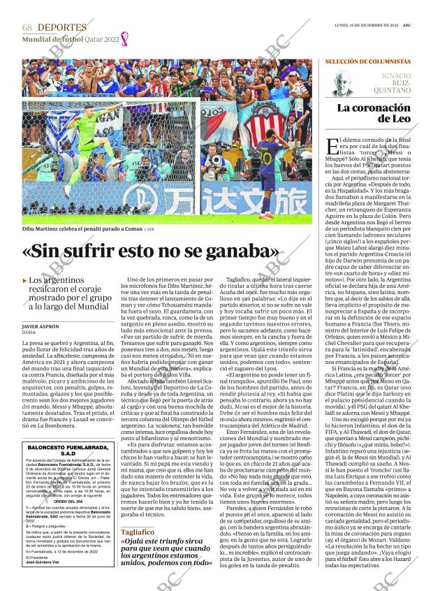 ABC SEVILLA 19-12-2022 página 68