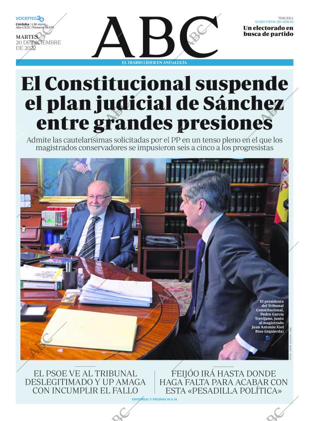 ABC CORDOBA 20-12-2022 página 1