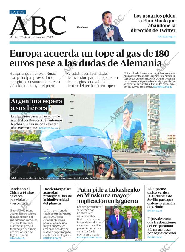ABC MADRID 20-12-2022 página 2