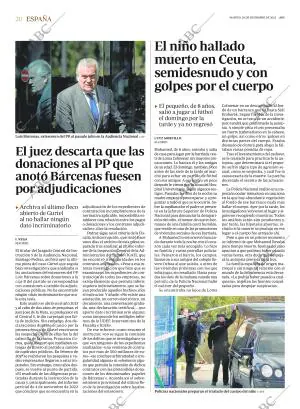 ABC MADRID 20-12-2022 página 20
