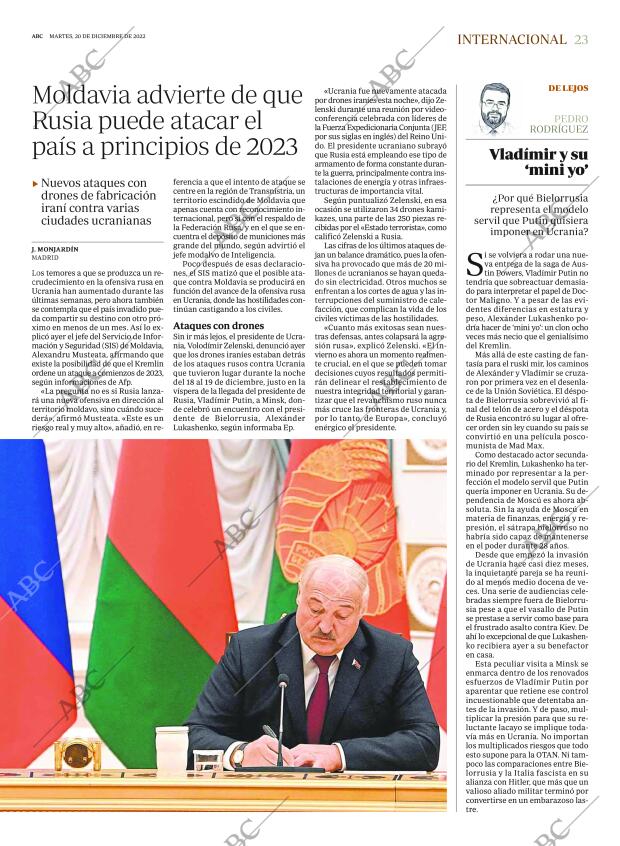 ABC MADRID 20-12-2022 página 23