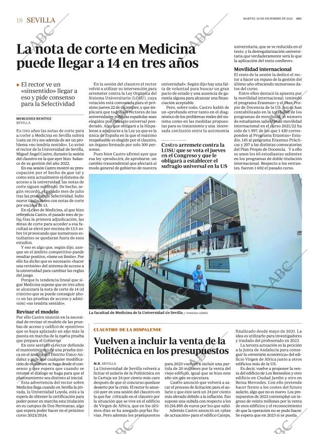 ABC SEVILLA 20-12-2022 página 18