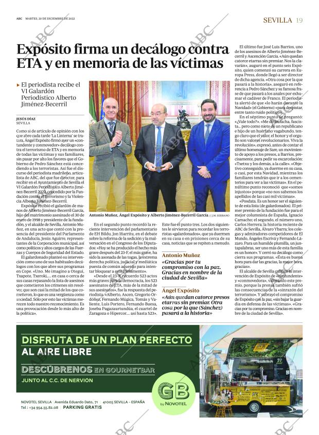 ABC SEVILLA 20-12-2022 página 19
