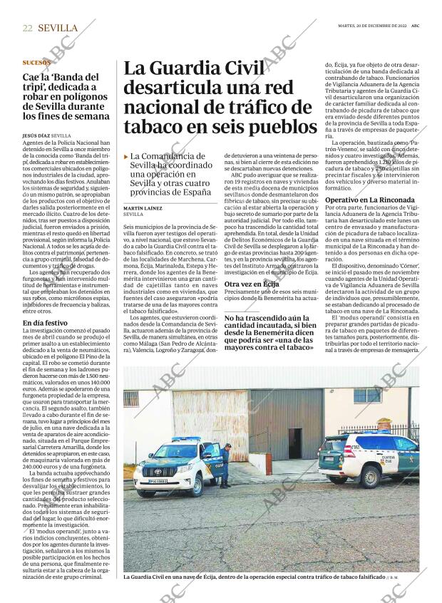 ABC SEVILLA 20-12-2022 página 22