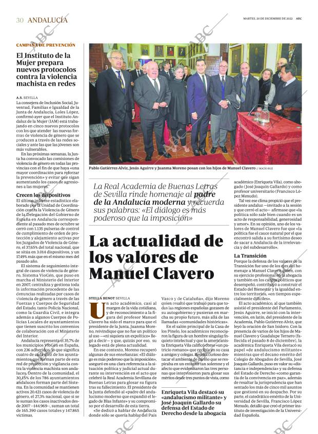 ABC SEVILLA 20-12-2022 página 30