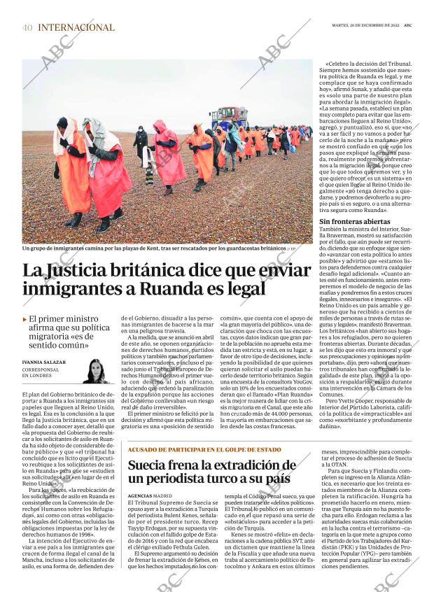 ABC SEVILLA 20-12-2022 página 40
