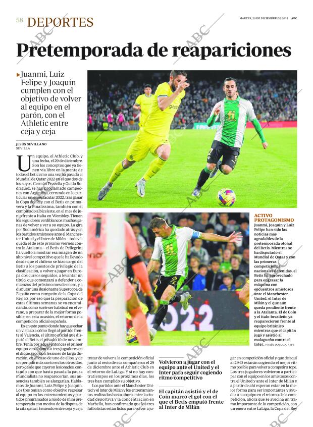 ABC SEVILLA 20-12-2022 página 58