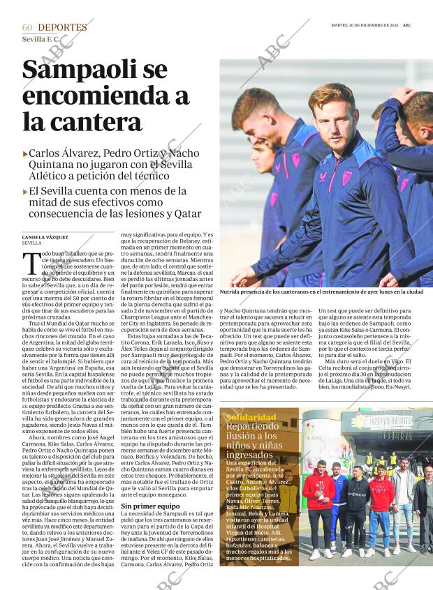 ABC SEVILLA 20-12-2022 página 60