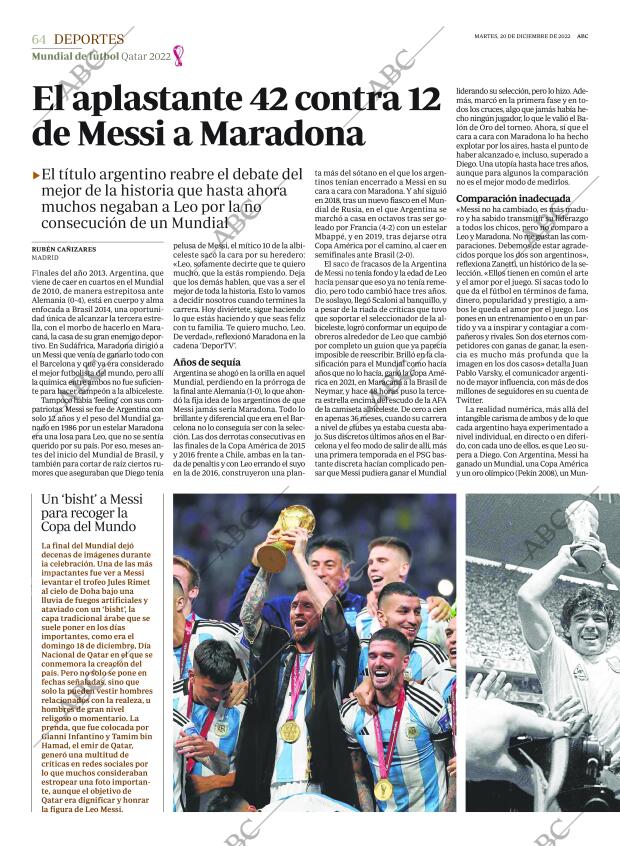 ABC SEVILLA 20-12-2022 página 64