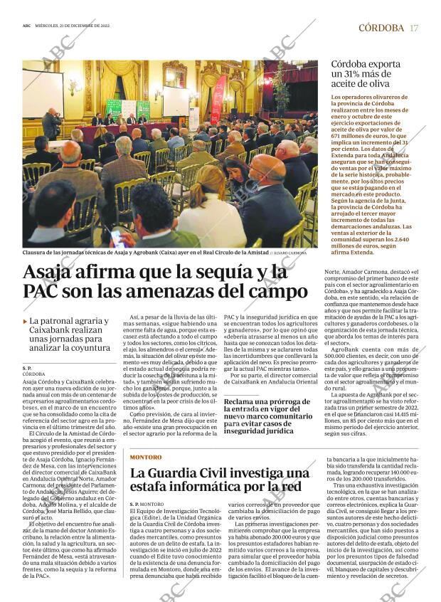 ABC CORDOBA 21-12-2022 página 17