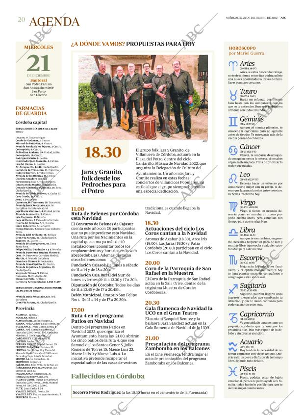 ABC CORDOBA 21-12-2022 página 20