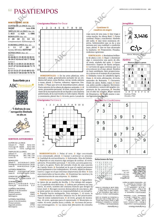 ABC CORDOBA 21-12-2022 página 60
