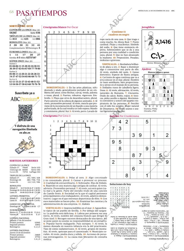 ABC SEVILLA 21-12-2022 página 68