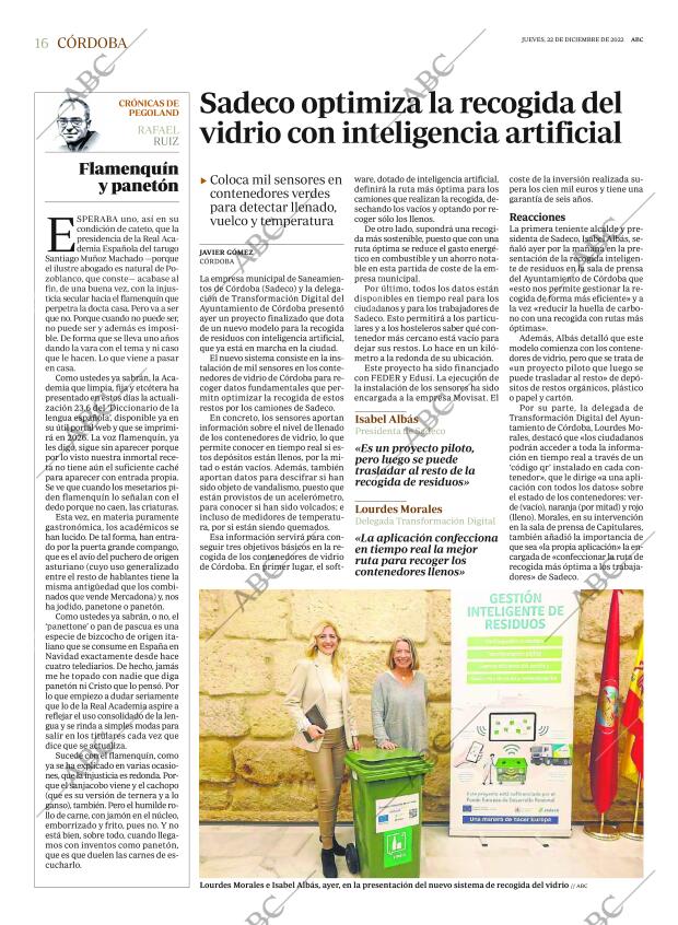 ABC CORDOBA 22-12-2022 página 16