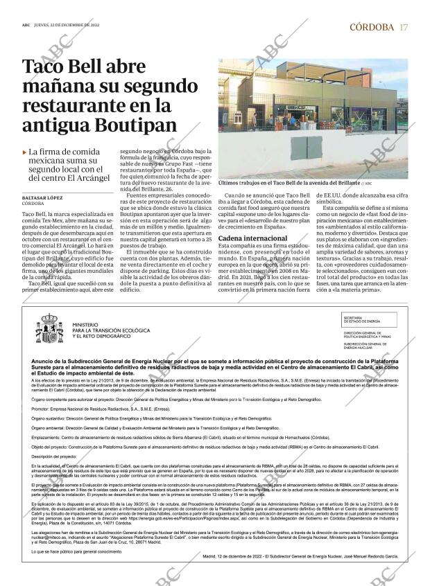 ABC CORDOBA 22-12-2022 página 17