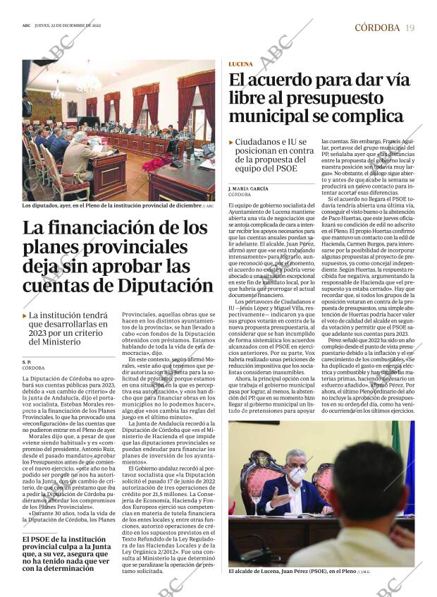 ABC CORDOBA 22-12-2022 página 19