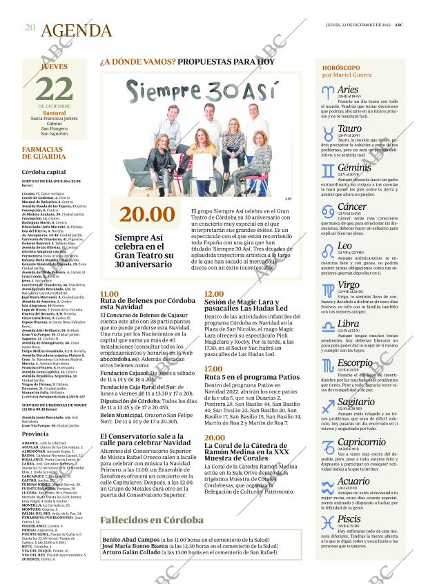 ABC CORDOBA 22-12-2022 página 20
