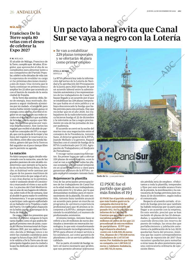 ABC CORDOBA 22-12-2022 página 26