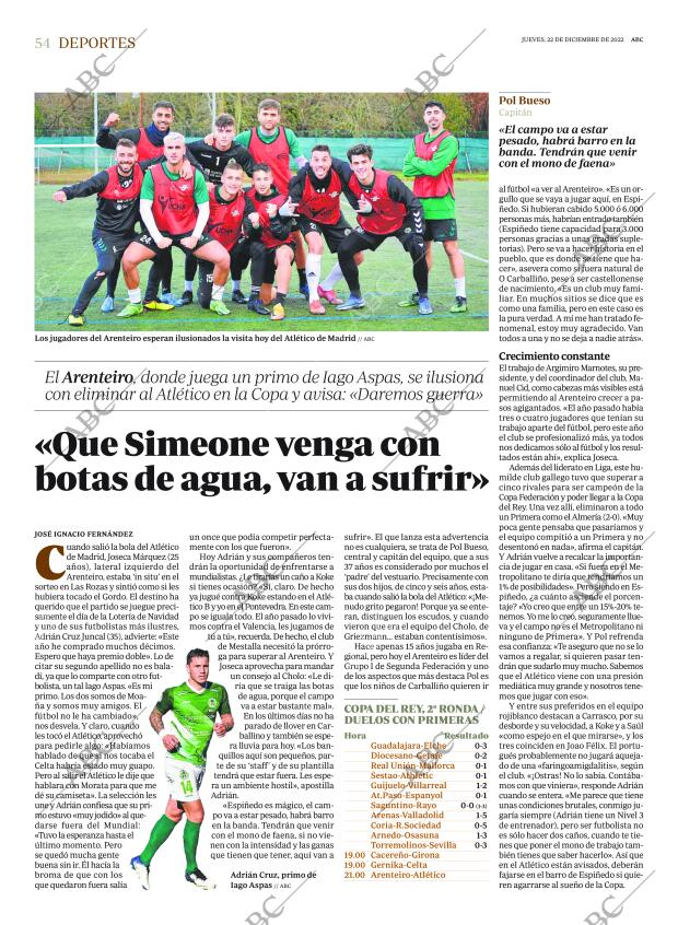 ABC CORDOBA 22-12-2022 página 54