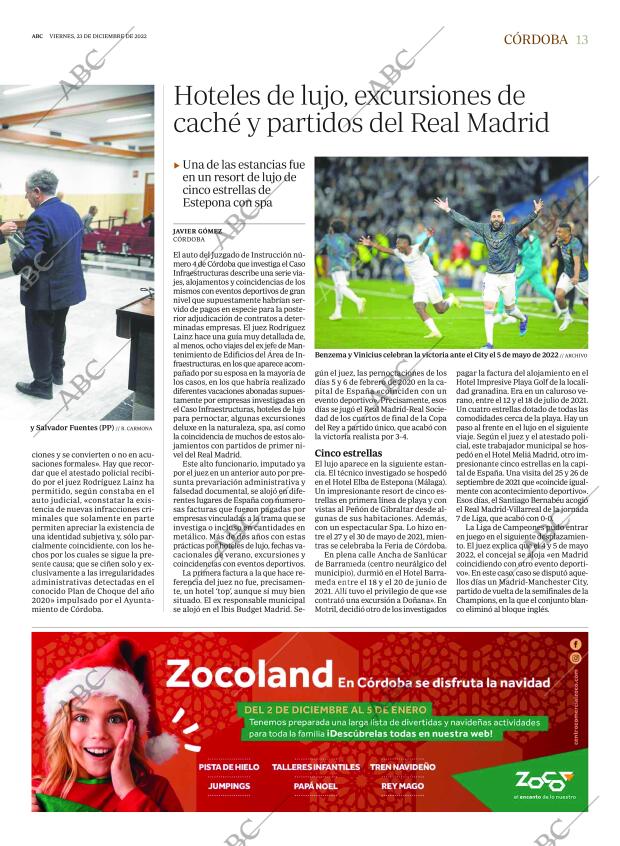 ABC CORDOBA 23-12-2022 página 13