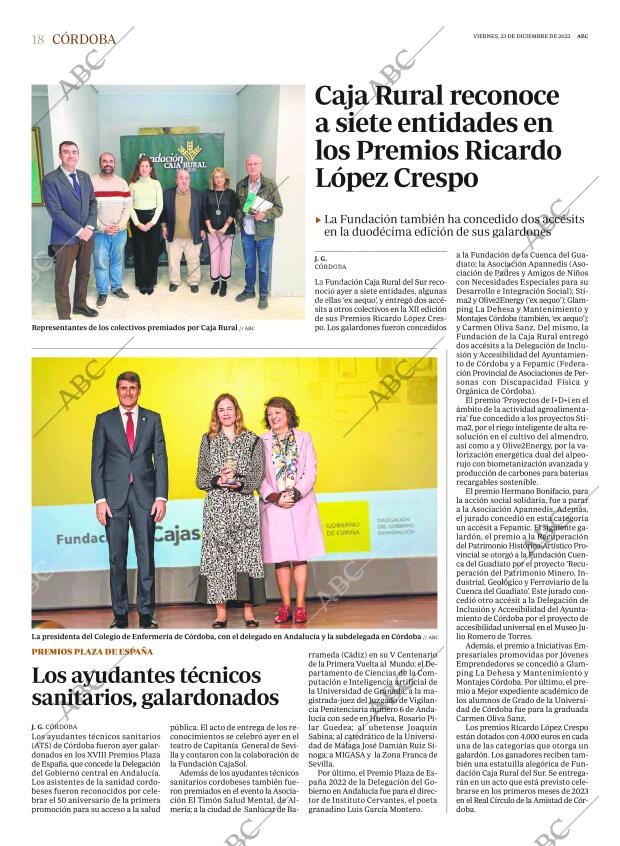 ABC CORDOBA 23-12-2022 página 18