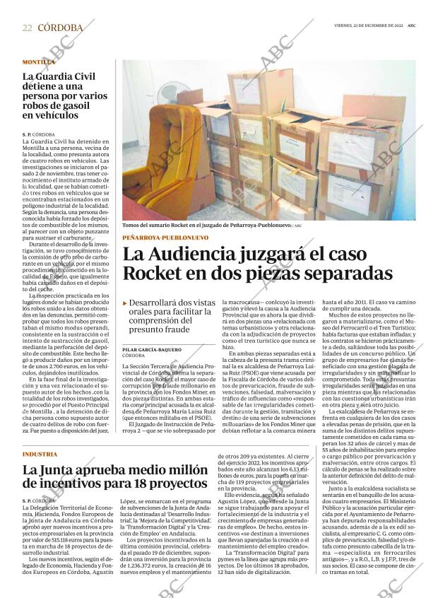 ABC CORDOBA 23-12-2022 página 22
