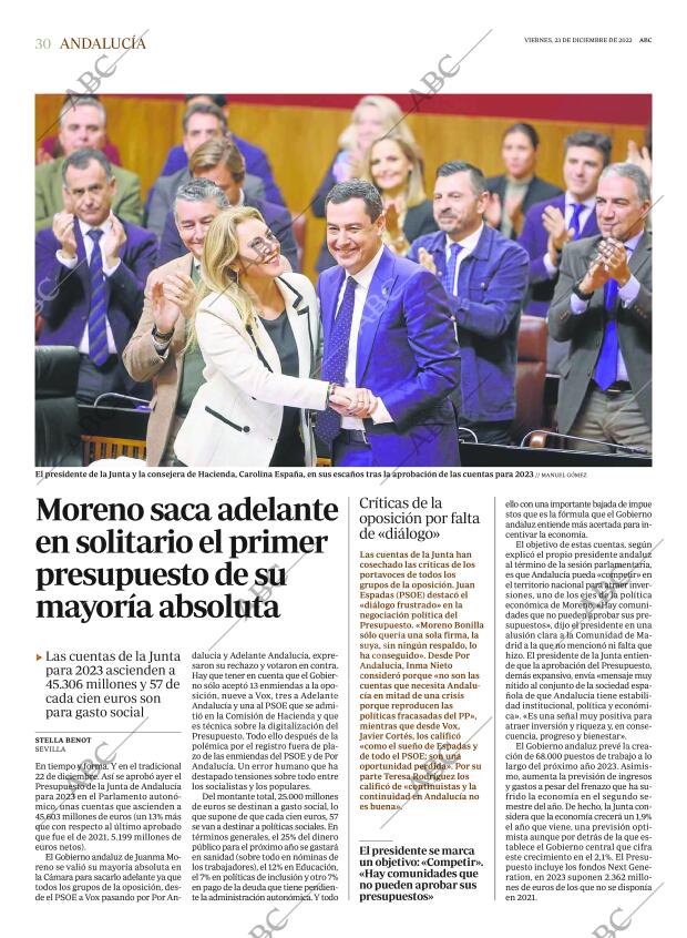 ABC CORDOBA 23-12-2022 página 30