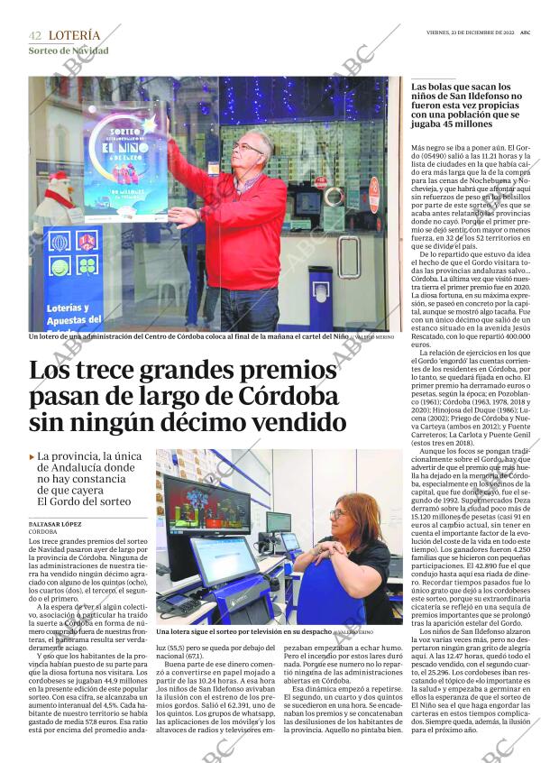 ABC CORDOBA 23-12-2022 página 42