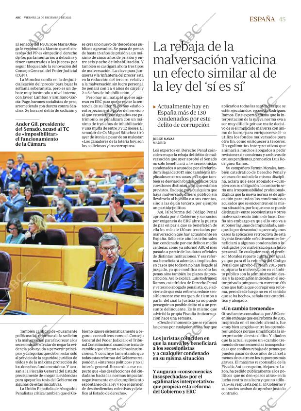 ABC CORDOBA 23-12-2022 página 45