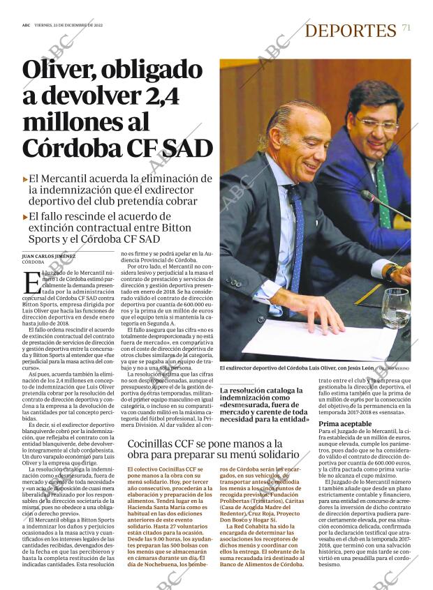 ABC CORDOBA 23-12-2022 página 71