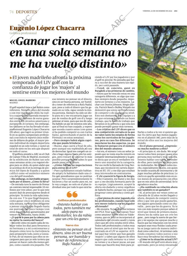 ABC CORDOBA 23-12-2022 página 74
