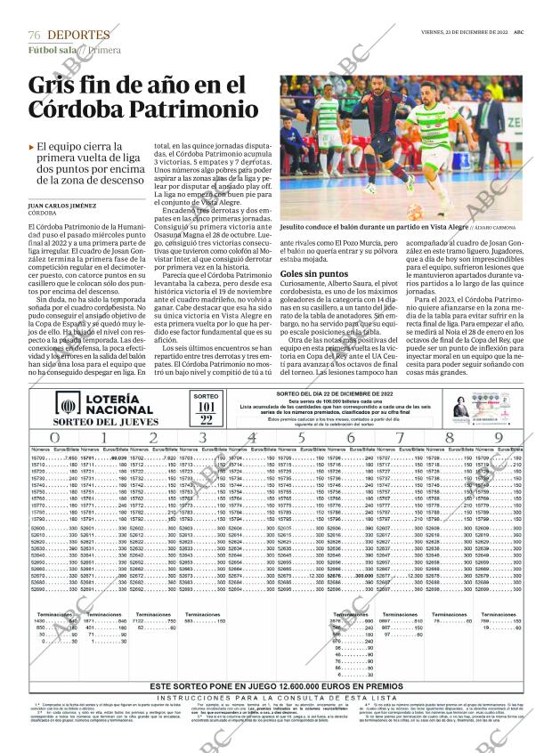 ABC CORDOBA 23-12-2022 página 76