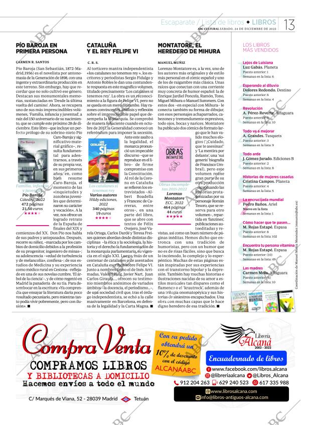 CULTURAL MADRID 24-12-2022 página 13