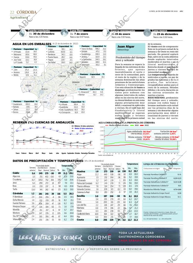ABC CORDOBA 26-12-2022 página 22
